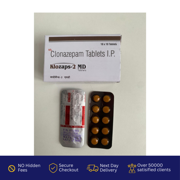 Buy Clonazepam Tablets 2mg Online Next Day Delivery in UK